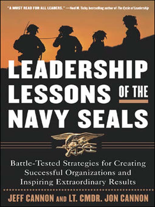 Title details for Leadership Lessons of the Navy SEALS by Jeff Cannon - Wait list